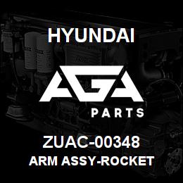 ZUAC-00348 Hyundai Construction ARM ASSY-ROCKET | AGA Parts