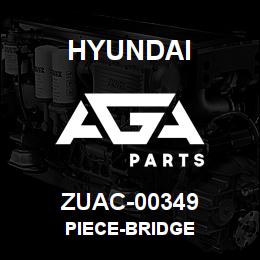 ZUAC-00349 Hyundai Construction PIECE-BRIDGE | AGA Parts