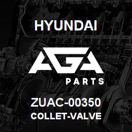 ZUAC-00350 Hyundai Construction COLLET-VALVE | AGA Parts
