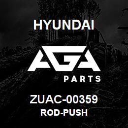 ZUAC-00359 Hyundai Construction ROD-PUSH | AGA Parts