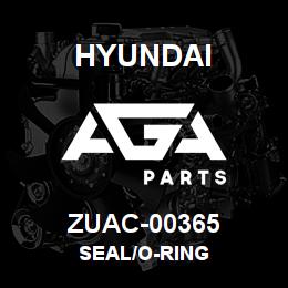 ZUAC-00365 Hyundai Construction SEAL/O-RING | AGA Parts