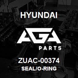 ZUAC-00374 Hyundai Construction SEAL/O-RING | AGA Parts