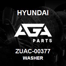 ZUAC-00377 Hyundai Construction WASHER | AGA Parts