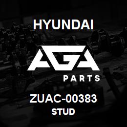 ZUAC-00383 Hyundai Construction STUD | AGA Parts