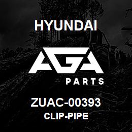 ZUAC-00393 Hyundai Construction CLIP-PIPE | AGA Parts