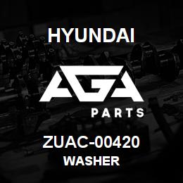 ZUAC-00420 Hyundai Construction WASHER | AGA Parts