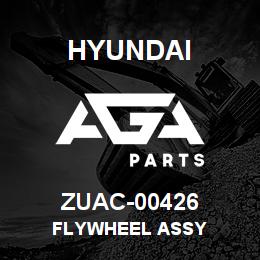 ZUAC-00426 Hyundai Construction FLYWHEEL ASSY | AGA Parts