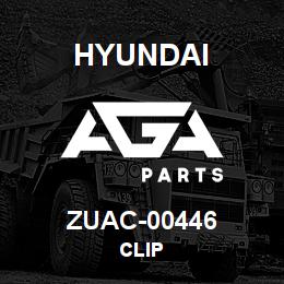 ZUAC-00446 Hyundai Construction CLIP | AGA Parts