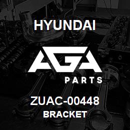 ZUAC-00448 Hyundai Construction BRACKET | AGA Parts