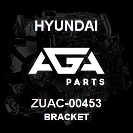 ZUAC-00453 Hyundai Construction BRACKET | AGA Parts