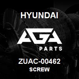 ZUAC-00462 Hyundai Construction SCREW | AGA Parts