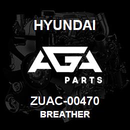 ZUAC-00470 Hyundai Construction BREATHER | AGA Parts