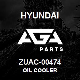 ZUAC-00474 Hyundai Construction OIL COOLER | AGA Parts