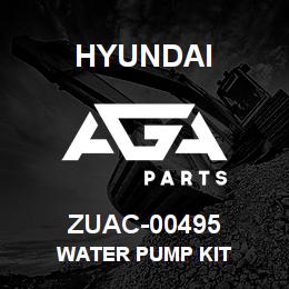 ZUAC-00495 Hyundai Construction WATER PUMP KIT | AGA Parts
