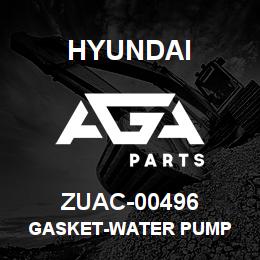 ZUAC-00496 Hyundai Construction GASKET-WATER PUMP | AGA Parts
