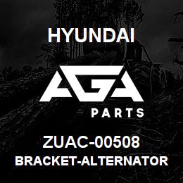 ZUAC-00508 Hyundai Construction BRACKET-ALTERNATOR | AGA Parts