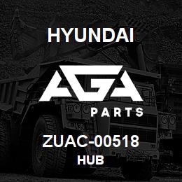 ZUAC-00518 Hyundai Construction HUB | AGA Parts