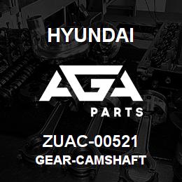 ZUAC-00521 Hyundai Construction GEAR-CAMSHAFT | AGA Parts
