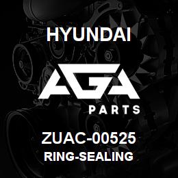 ZUAC-00525 Hyundai Construction RING-SEALING | AGA Parts