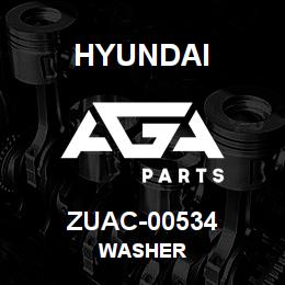 ZUAC-00534 Hyundai Construction WASHER | AGA Parts