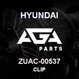 ZUAC-00537 Hyundai Construction CLIP | AGA Parts