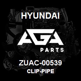 ZUAC-00539 Hyundai Construction CLIP-PIPE | AGA Parts