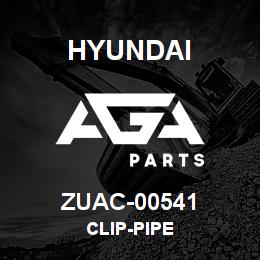 ZUAC-00541 Hyundai Construction CLIP-PIPE | AGA Parts