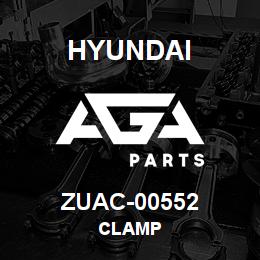 ZUAC-00552 Hyundai Construction CLAMP | AGA Parts