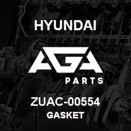 ZUAC-00554 Hyundai Construction GASKET | AGA Parts