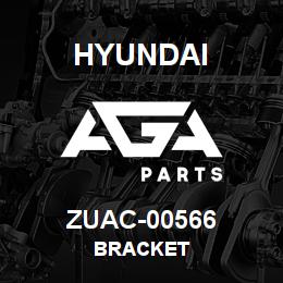 ZUAC-00566 Hyundai Construction BRACKET | AGA Parts
