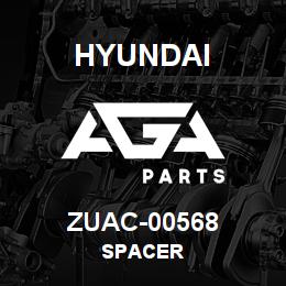 ZUAC-00568 Hyundai Construction SPACER | AGA Parts