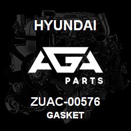 ZUAC-00576 Hyundai Construction GASKET | AGA Parts