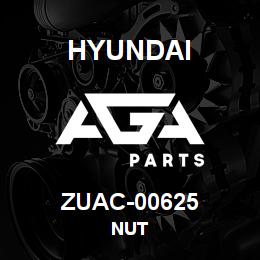 ZUAC-00625 Hyundai Construction NUT | AGA Parts