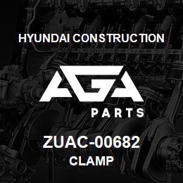 ZUAC-00682 Hyundai Construction CLAMP | AGA Parts