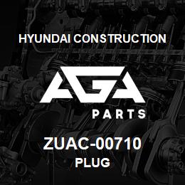 ZUAC-00710 Hyundai Construction PLUG | AGA Parts