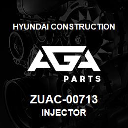 ZUAC-00713 Hyundai Construction INJECTOR | AGA Parts