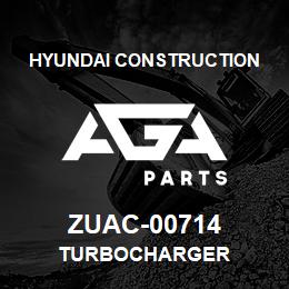 ZUAC-00714 Hyundai Construction TURBOCHARGER | AGA Parts