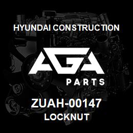 ZUAH-00147 Hyundai Construction LOCKNUT | AGA Parts