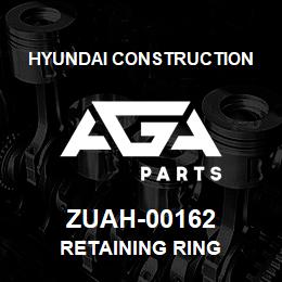 ZUAH-00162 Hyundai Construction RETAINING RING | AGA Parts