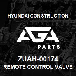 ZUAH-00174 Hyundai Construction REMOTE CONTROL VALVE | AGA Parts
