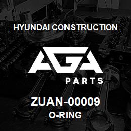 ZUAN-00009 Hyundai Construction O-RING | AGA Parts