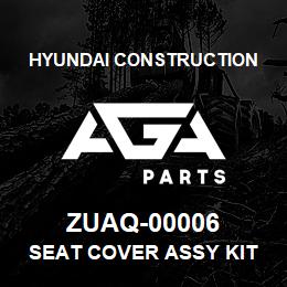 ZUAQ-00006 Hyundai Construction SEAT COVER ASSY KIT | AGA Parts