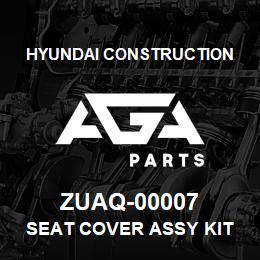 ZUAQ-00007 Hyundai Construction SEAT COVER ASSY KIT | AGA Parts