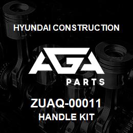 ZUAQ-00011 Hyundai Construction HANDLE KIT | AGA Parts
