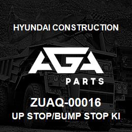 ZUAQ-00016 Hyundai Construction UP STOP/BUMP STOP KIT | AGA Parts