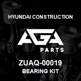 ZUAQ-00019 Hyundai Construction BEARING KIT | AGA Parts