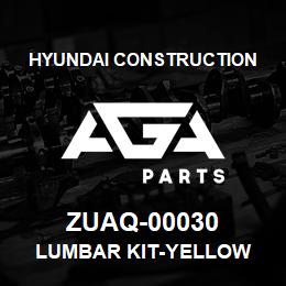 ZUAQ-00030 Hyundai Construction LUMBAR KIT-YELLOW | AGA Parts