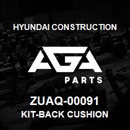 ZUAQ-00091 Hyundai Construction KIT-BACK CUSHION | AGA Parts