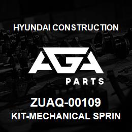 ZUAQ-00109 Hyundai Construction KIT-MECHANICAL SPRING | AGA Parts