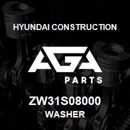 ZW31S08000 Hyundai Construction WASHER | AGA Parts